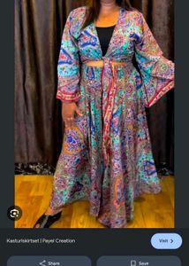 Bohemian Floral Print cordset