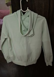 Light Green Mickey Mouse Hoodie