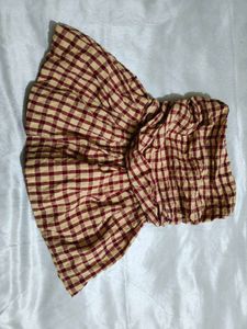 Chic Plaid tube Top