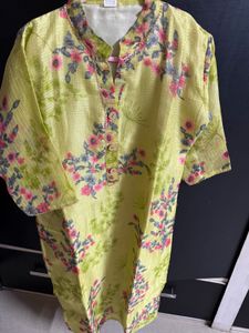 Kota Doria Elegant Kurti