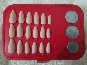 💅Velvet matte finish presson nails 💅