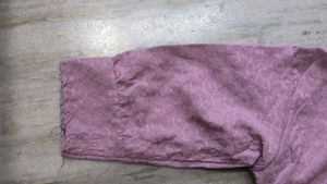 Pink Printed Kurta