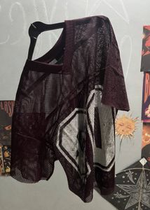 Maroon Mesh Jersey from H&M