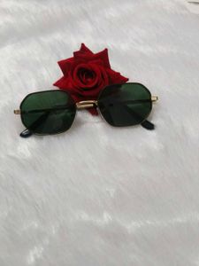 Stylish Octagonal Frame Sunglasses