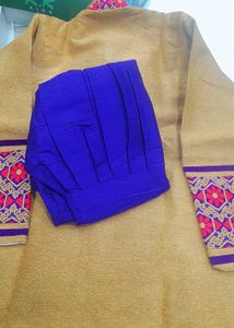 Embroidered Ethnic Outfit - Top &amp; Pants Set