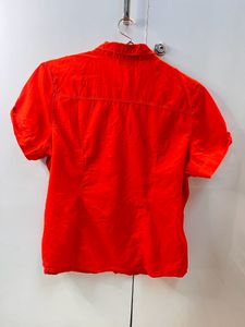 Dark Orange❤️🧡 Pure Cotton Shirt