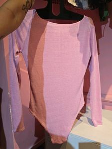Baby pink bodysuit