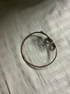 Unique Brass Swirl Cuff Bracelet