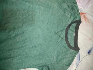 Green Long Sleeve T-Shirt Winter Light