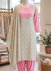unstitched cotton fabric