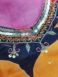 Vibrant Floral Kurta Set with Dupatta