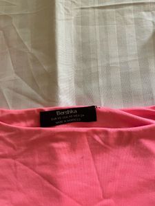 Pink Bershka Crop Top