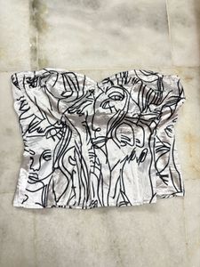 Satin Corset Top