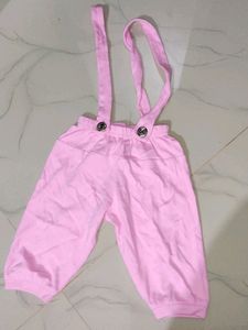 Baby Pink Unisex Pant .Size 3 To 7 Months Baby