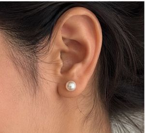 Set of 5 Pearl Stud Earrings