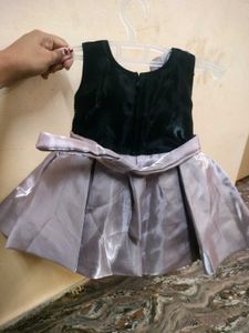 Sparkly Black &amp; Silver Party Dress