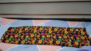 Embroidered jumper febric