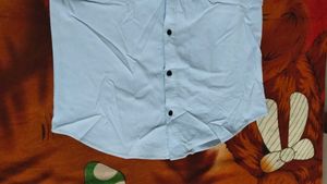90%.off Sale Blue Casual Shirt Vintage Korean Orgi