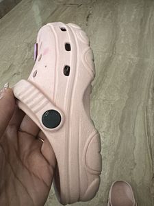 pink crocs