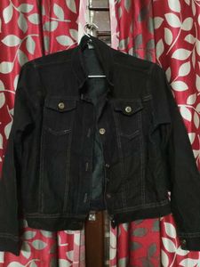 Classic Dark Wash Denim Jacket