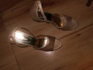 Sparkling Gold Heels