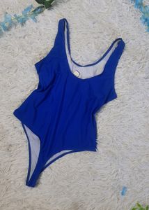 Blue One Piece Swimsuit