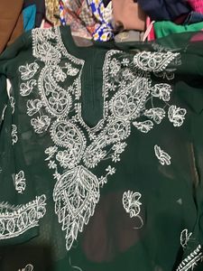 Green Chicken Kari Kurti