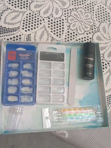 Nail Extension Kit with Tips &amp; Gel