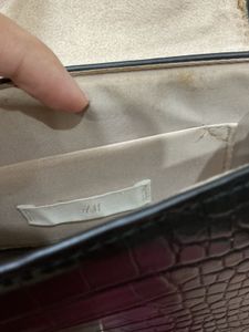 Chic Black Croc Handbag
