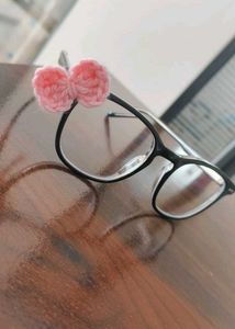 Crochet Cute Bow Glasses Accessories