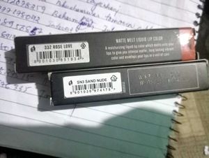 Lakme Absolute Matte Melt &amp; Glitterati Lipsticks
