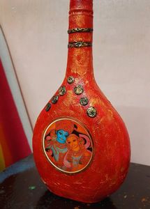 Elegant Bottle Art