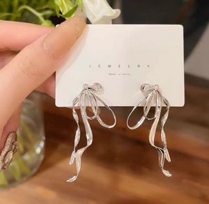 Bow Drop Earrings