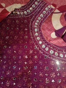 it's purple lehenga💜