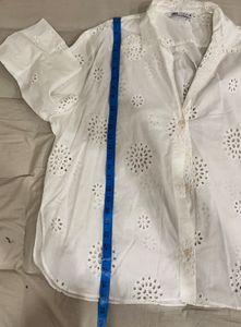 Zara - Cut out shirt
