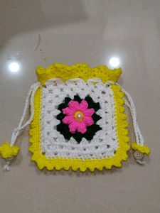 Handmade Crochet Pouch