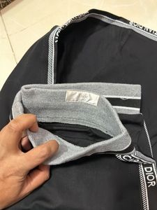 Christian Dior Black Zipper Jacket Tracksuit