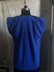 Vibrant Royal Blue Sleeveless Top