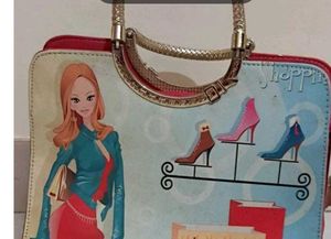 Unique Cartoon Print Handbag