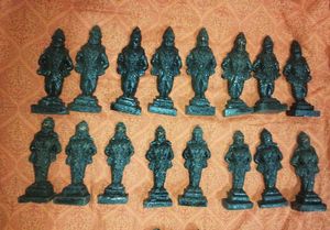 Vitthal Rukmini Idol Set (Gomay)