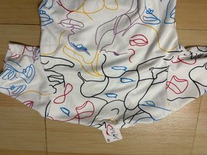 white colored line top