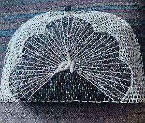 Beaded Peacock Tea Cosy