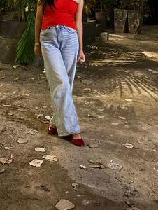 H&M straight Fit Jeans Blue