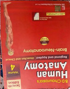 BD Chaurasia's Human Anatomy Books