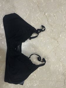 H&M Black Lace Trim Bra
