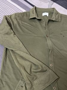 Olive Green Long Sleeve Shirt