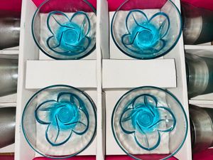 Lazer Blossom Glass Set