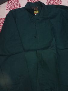 Men Dark Green Shirt