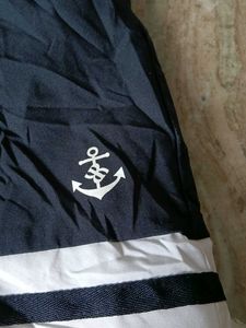 Renoma Navy Anchor Skirt