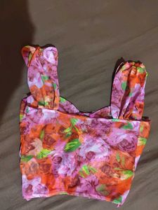 Floral Corset Top
